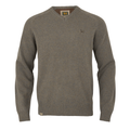 Vincent Merino V-Neck Tröja - Dark sand – Härkila