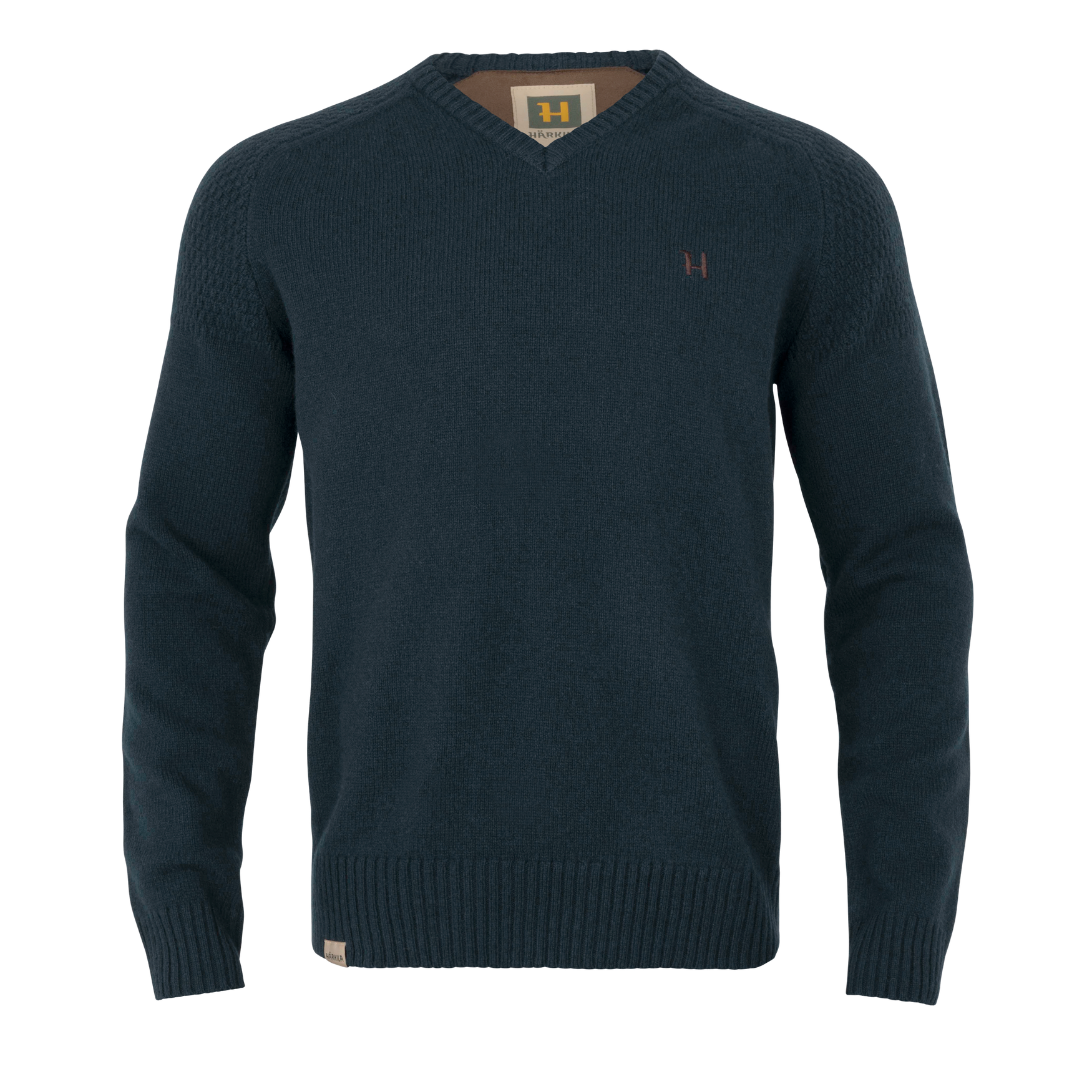 Vincent Merino V-Neck Tröja - Dark Navy – Härkila