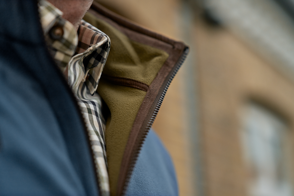 Estate WSP vändbar väst Dark olive/Sea blue – Härkila