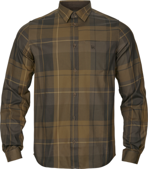 Akse L/S Skjorta - Willow green check – Härkila