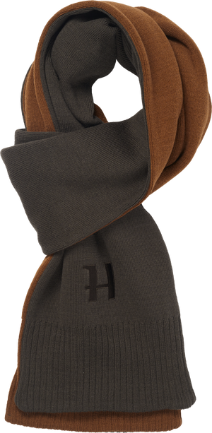 Vändbar halsduk Shadow brown/Rustique clay