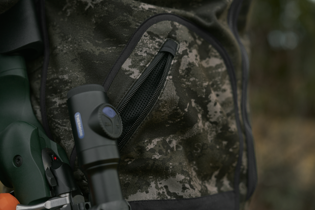 NOCTYX WSP Vändbar fleecejacka - AXIS MSP®Svart/Willow green - Kamko – Härkila