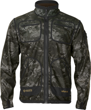 NOCTYX WSP Vändbar fleecejacka - AXIS MSP®Svart/Willow green - Kamko – Härkila