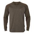 Kodiak CleverWool L/S t-shirt - Dark hunting green - Härkila