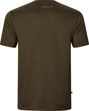 Game kortärmad t-shirt Willow green stag – Härkila