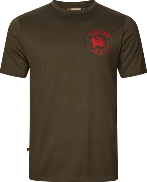 Game kortärmad t-shirt Willow green moose – Härkila