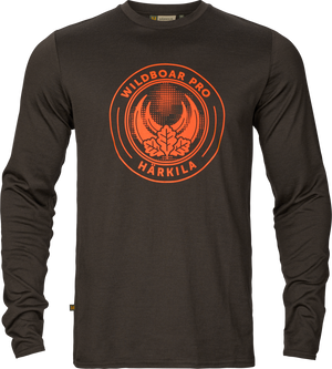 Game L/S T-shirt Shadow brown wildboar