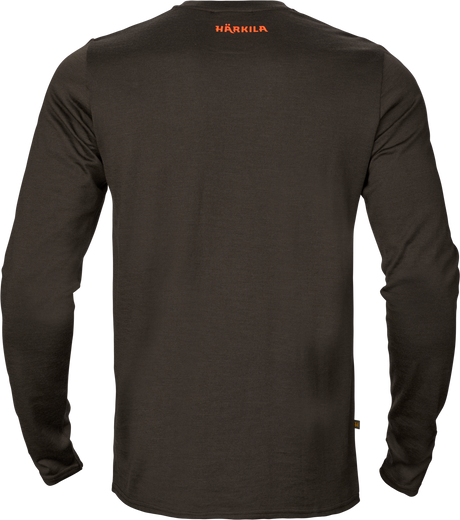 Game L/S T-shirt Shadow brown wildboar