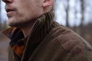 Annaboda WSP Stickad Halvzip - Demitasse Brown – Härkila