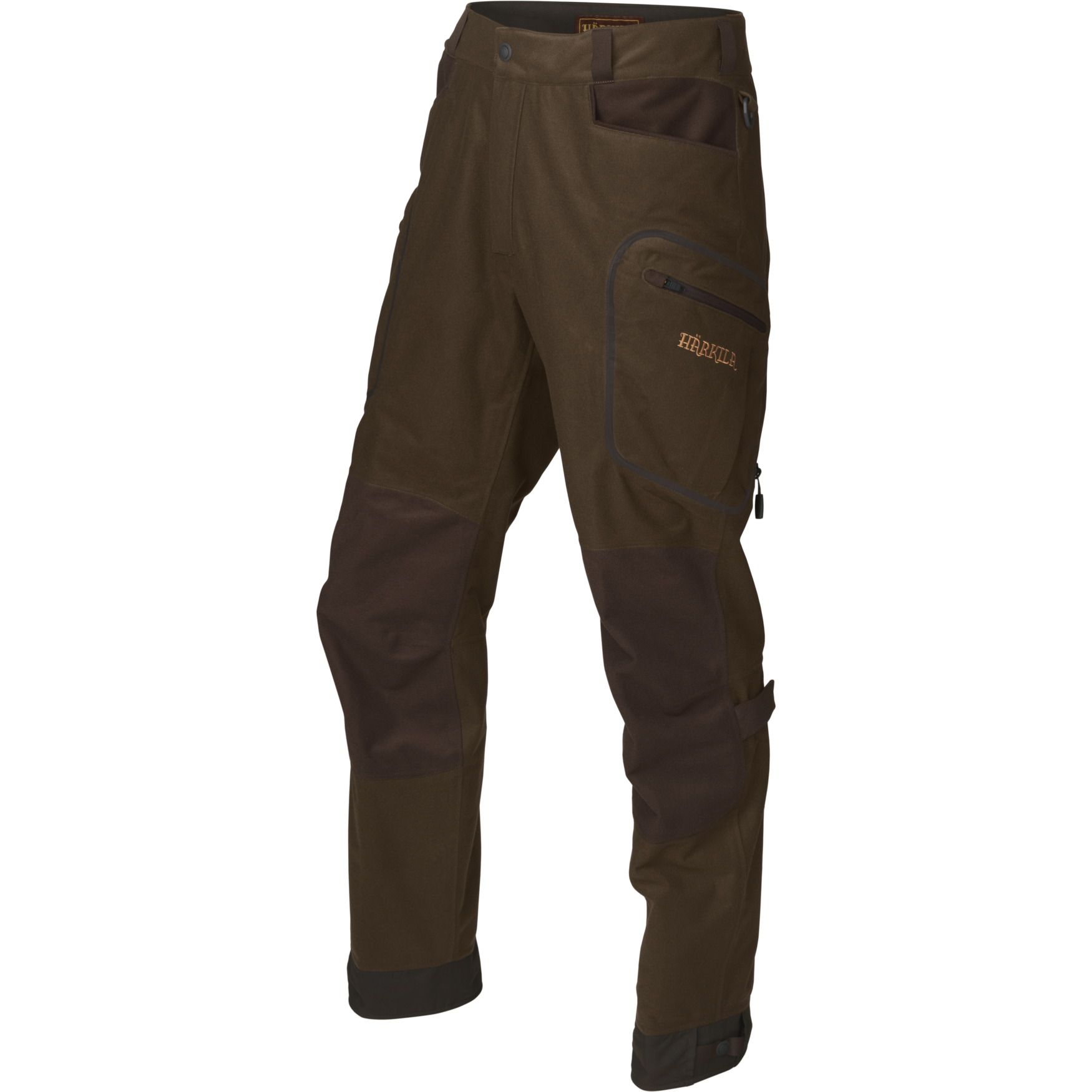 Stl. 56 - Mountain Hunter byxor Hunting green/Shadow brown - Härkila - Bytesvara