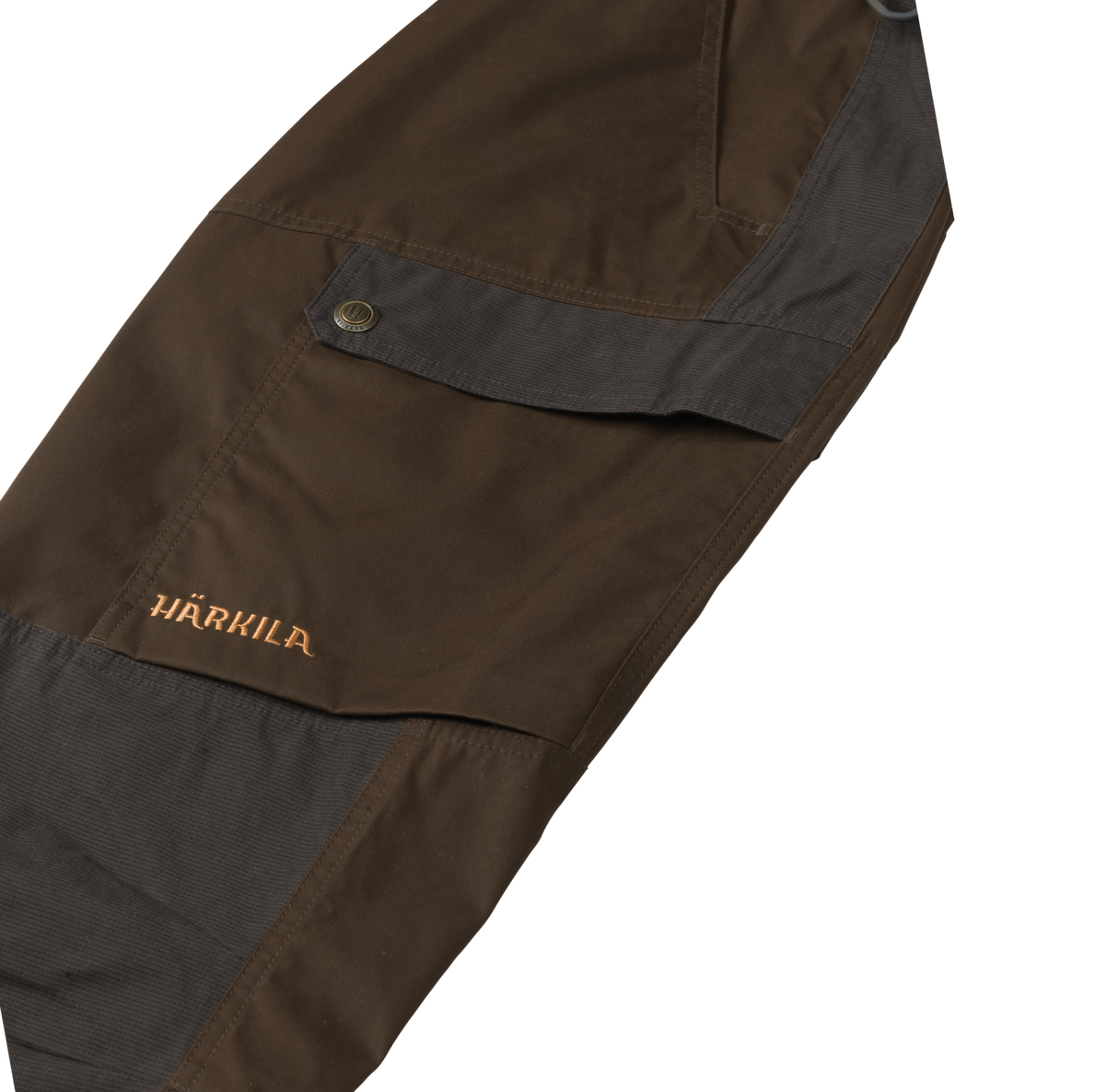 Asmund byxor Willow green/Shadow brown - Härkila