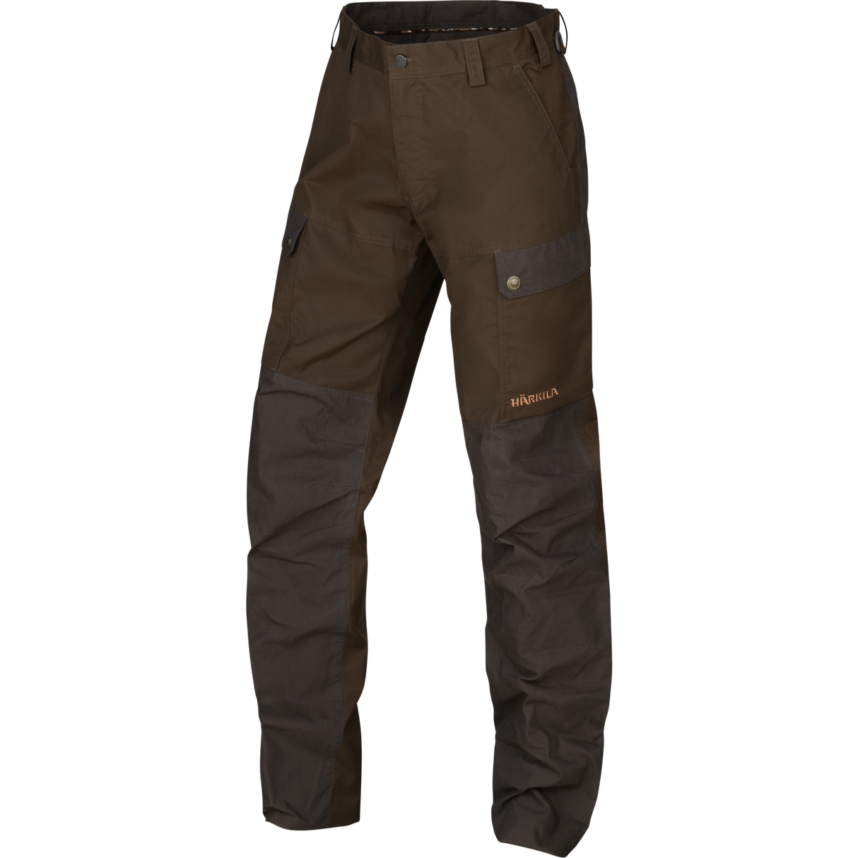 Asmund byxor Willow green/Shadow brown - Härkila