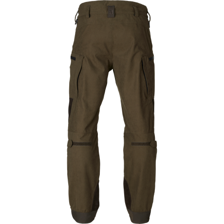 Driven Hunt HWS läder byxor Willow green/Shadow brown - Härkila