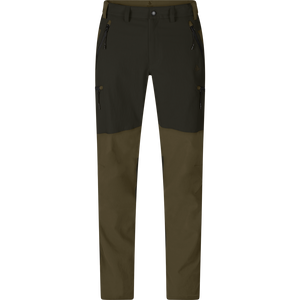 Outdoor stretch byxor Grizzly brown/Duffel green - Seeland