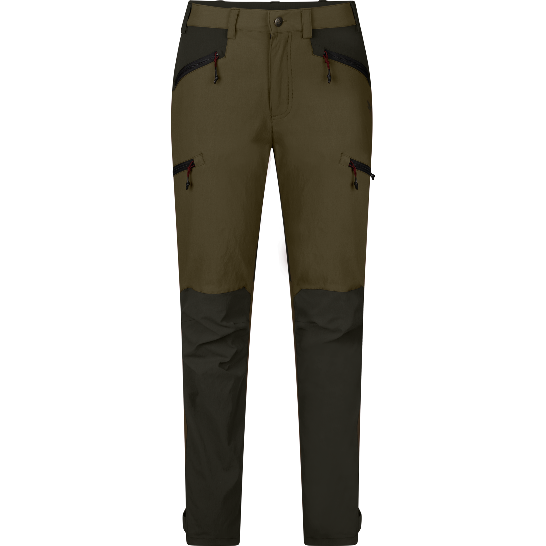 Stl. 44 - Larch stretch byxor för kvinnor Grizzly brown/Duffel green - Seeland - Bytesvara
