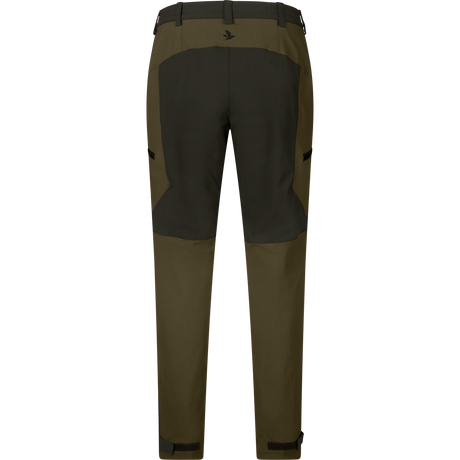 Larch stretch byxor för kvinnor Grizzly brown/Duffel green - Seeland