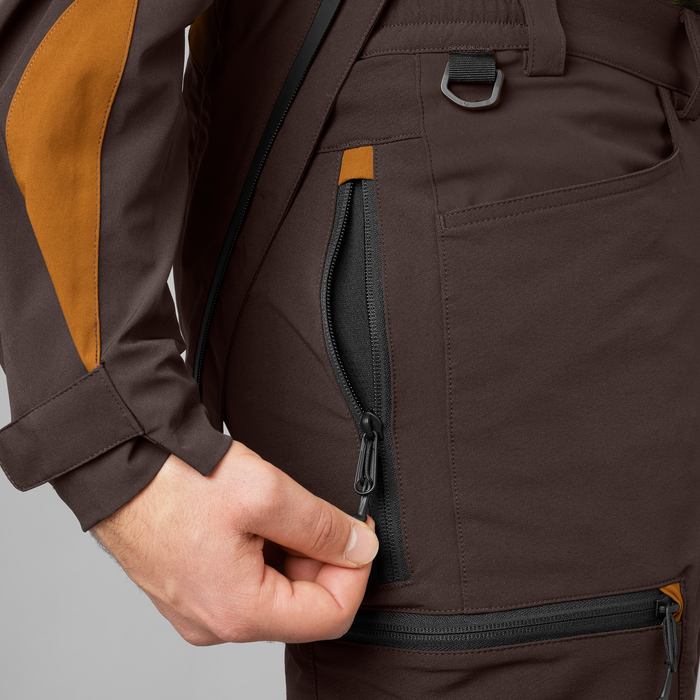 Dog Active - byxor - Mörkbrun - Seeland