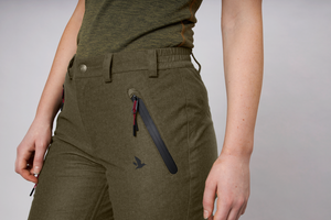 Avail Kvinnor Byxor Pine green melange - Seeland