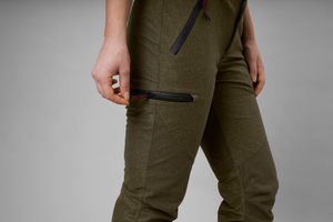 Avail Kvinnor Byxor Pine green melange - Seeland