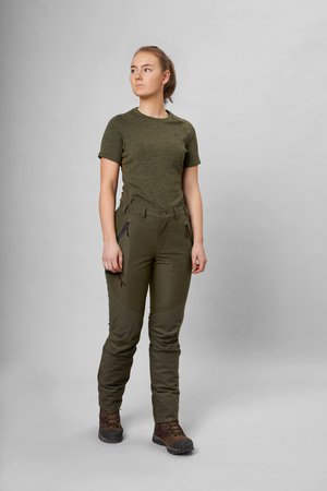 Avail Kvinnor Byxor Pine green melange - Seeland