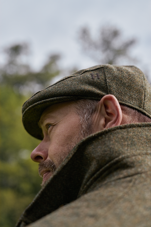 Flatkeps Forest green/Herringbone – Härkila