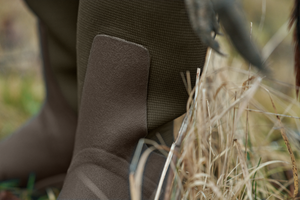 Textilgummistövel Willow green/Deep brown – Härkila
