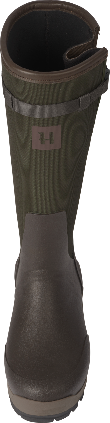 Textilgummistövel Willow green/Deep brown – Härkila