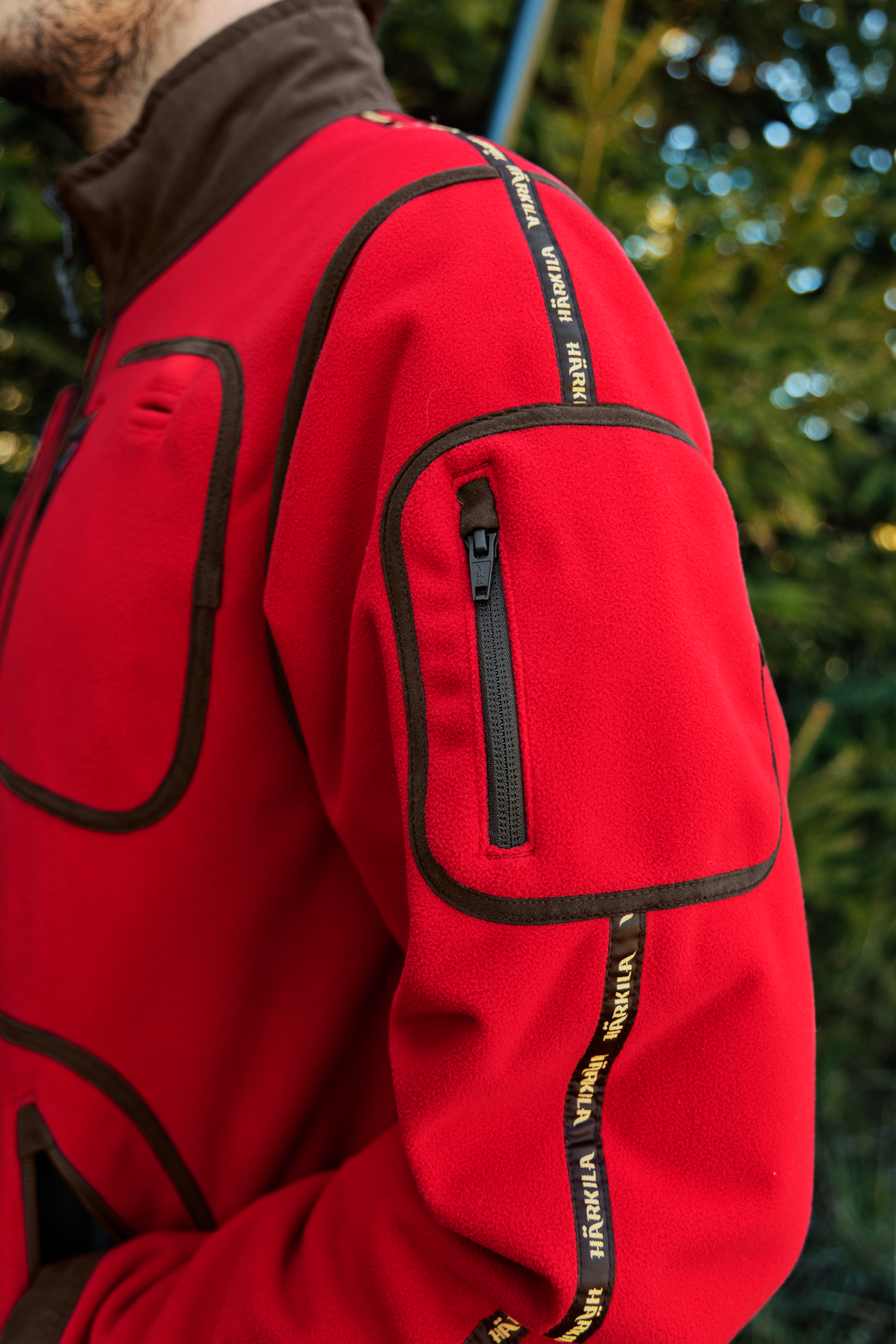 Kamko Regal Rev. Fleece – Red/Brun – Härkila