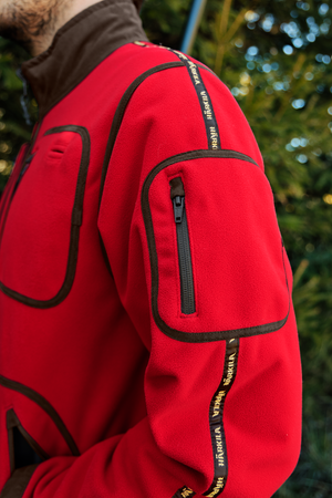 Kamko Regal Rev. Fleece – Red/Brun – Härkila
