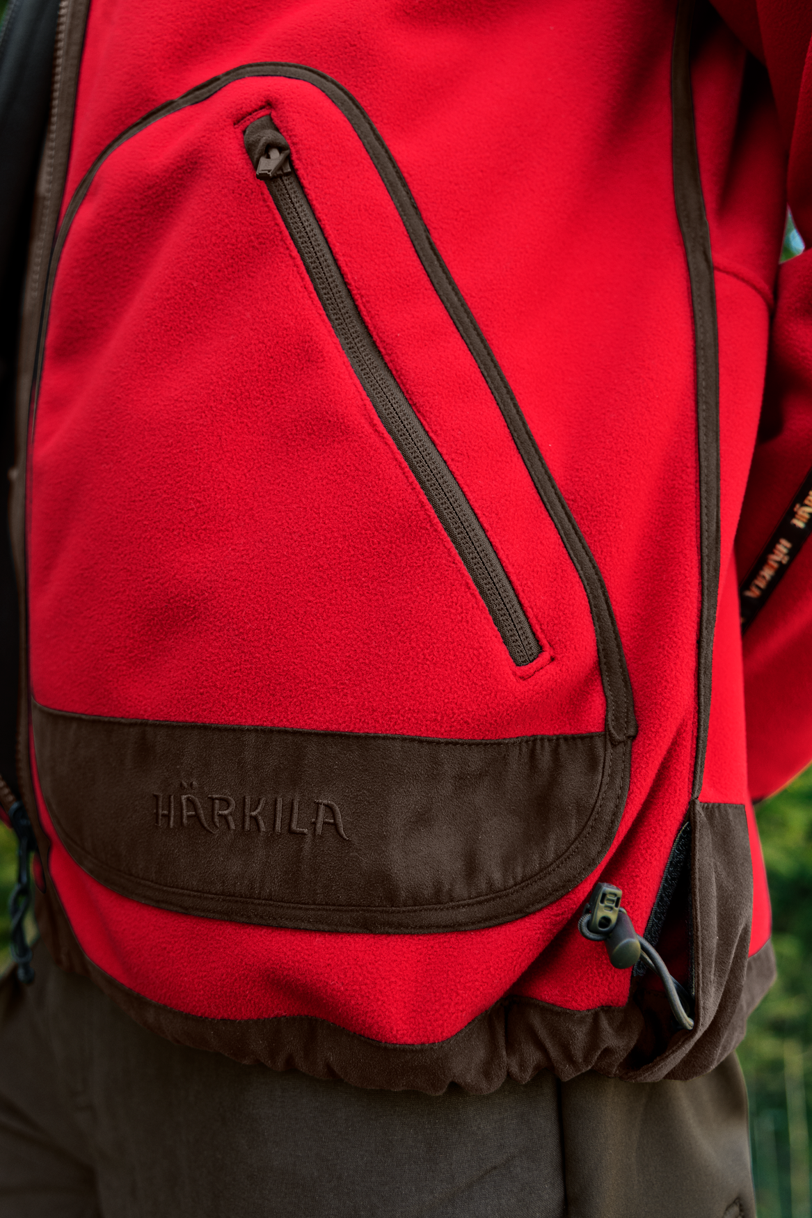 Kamko Regal Rev. Fleece – Red/Brun – Härkila