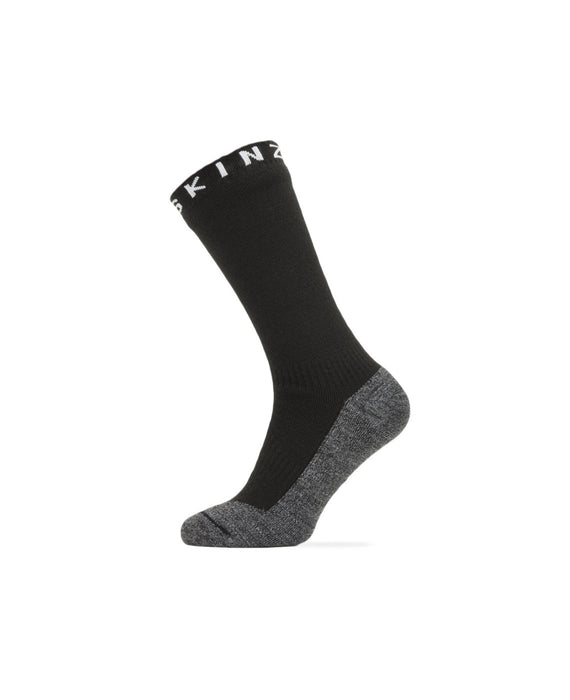 WP Warm Weather Soft Touch Mid Sock - Sealskinz - Black/Grey Marl/White