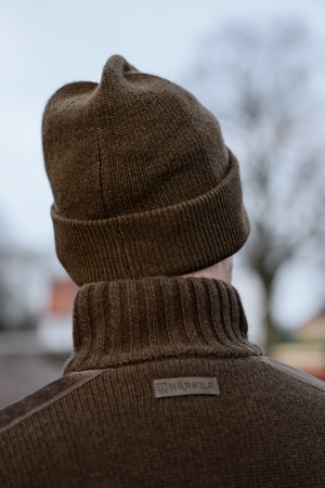 Annaboda WSP stickad mössa - Willow green - Härkila