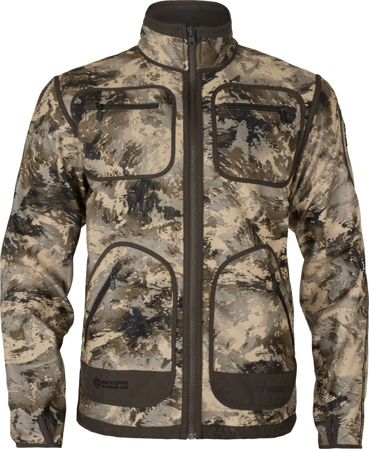 Mountain WSP Vändbar fleecejacka AXIS MSP®Mountain/Shadow brown – Härkila
