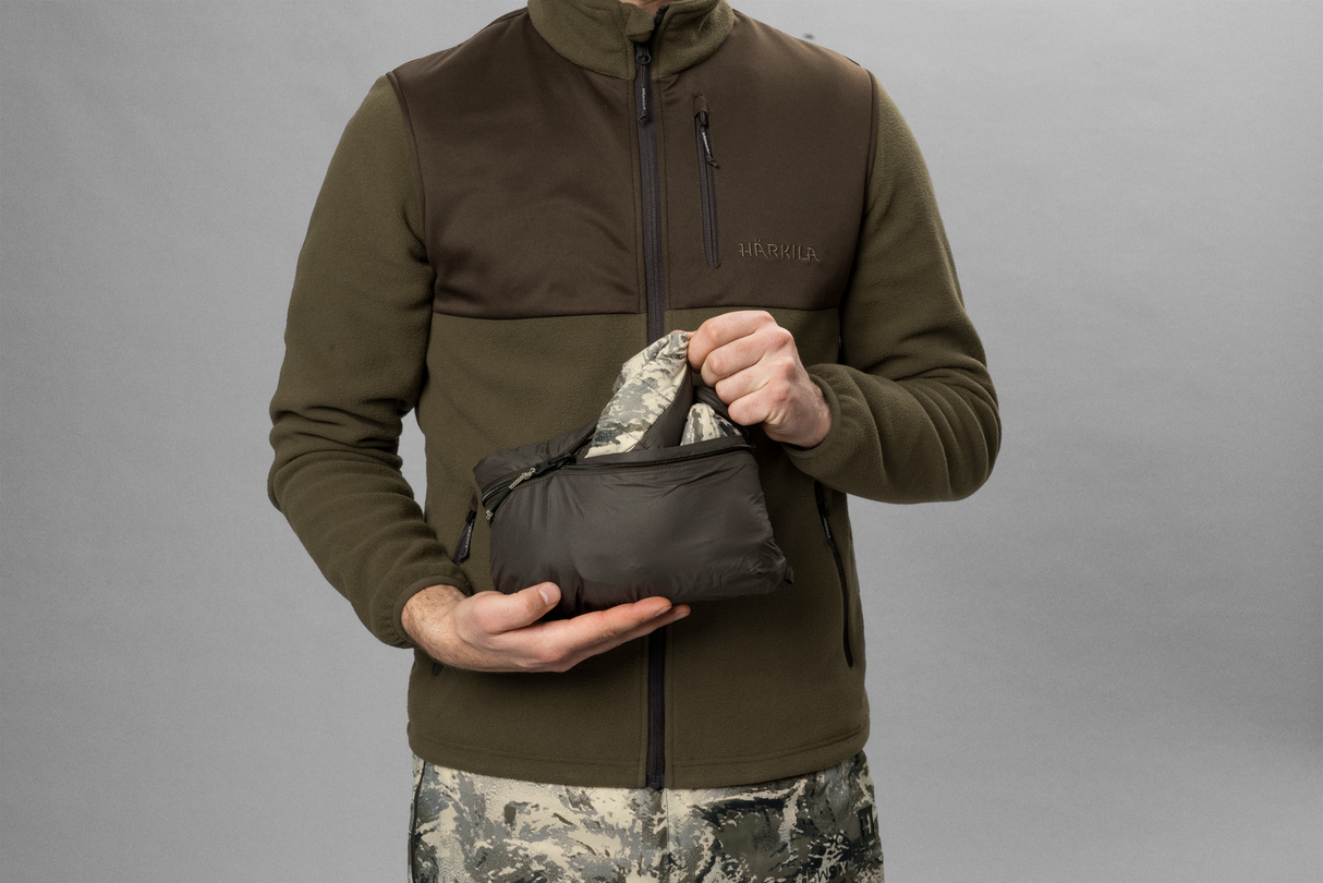 Mountain Hunter Expedition vändbar dunväst AXIS MSP®Mountain/Shadow brown - Härkila