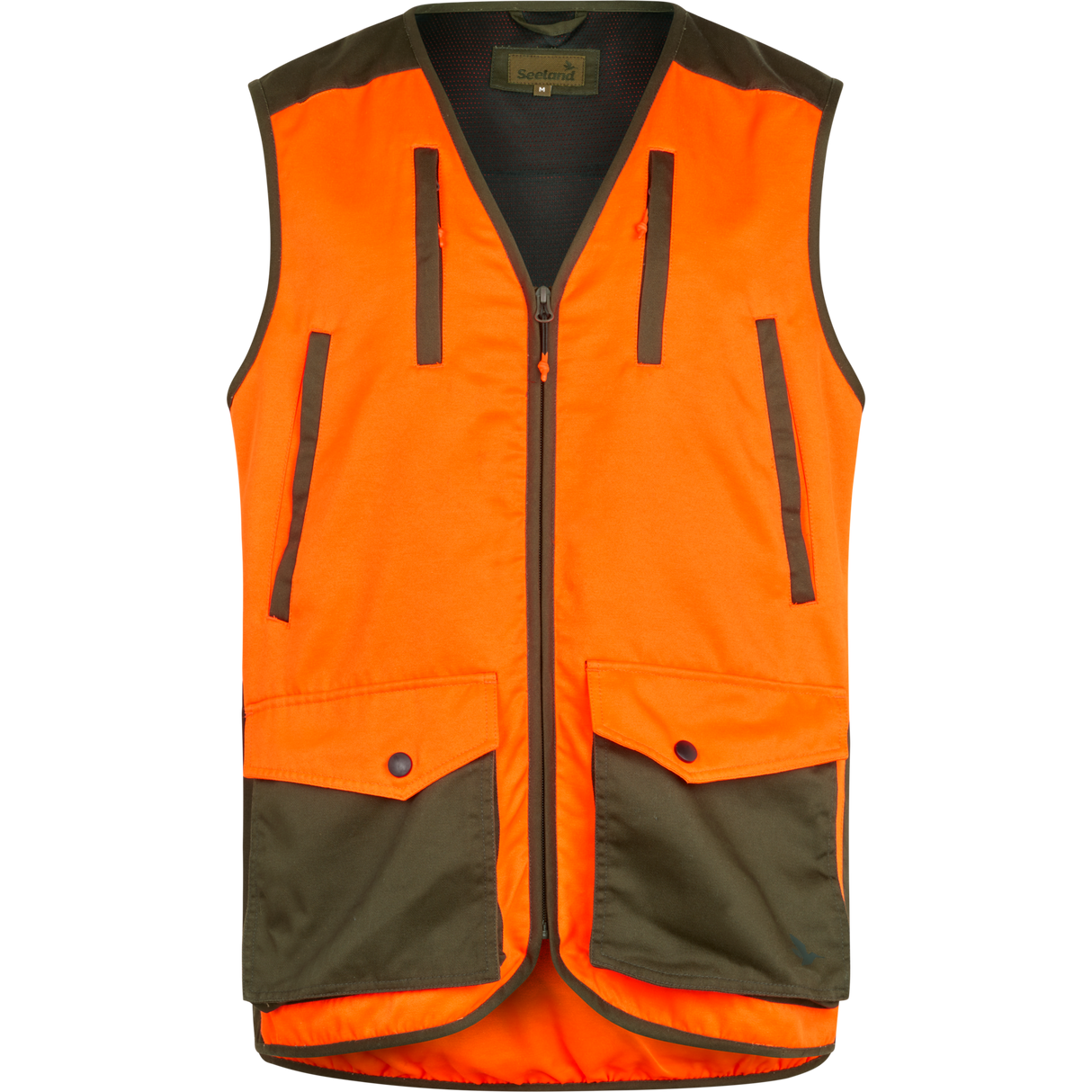 Stl. Medium - Travo Waistcoat Hi-vis orange - Seeland - Bytesvara