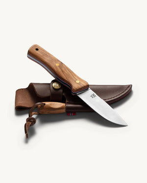 FEMUNDEN Kniv + tändstål med fodral - Øyo