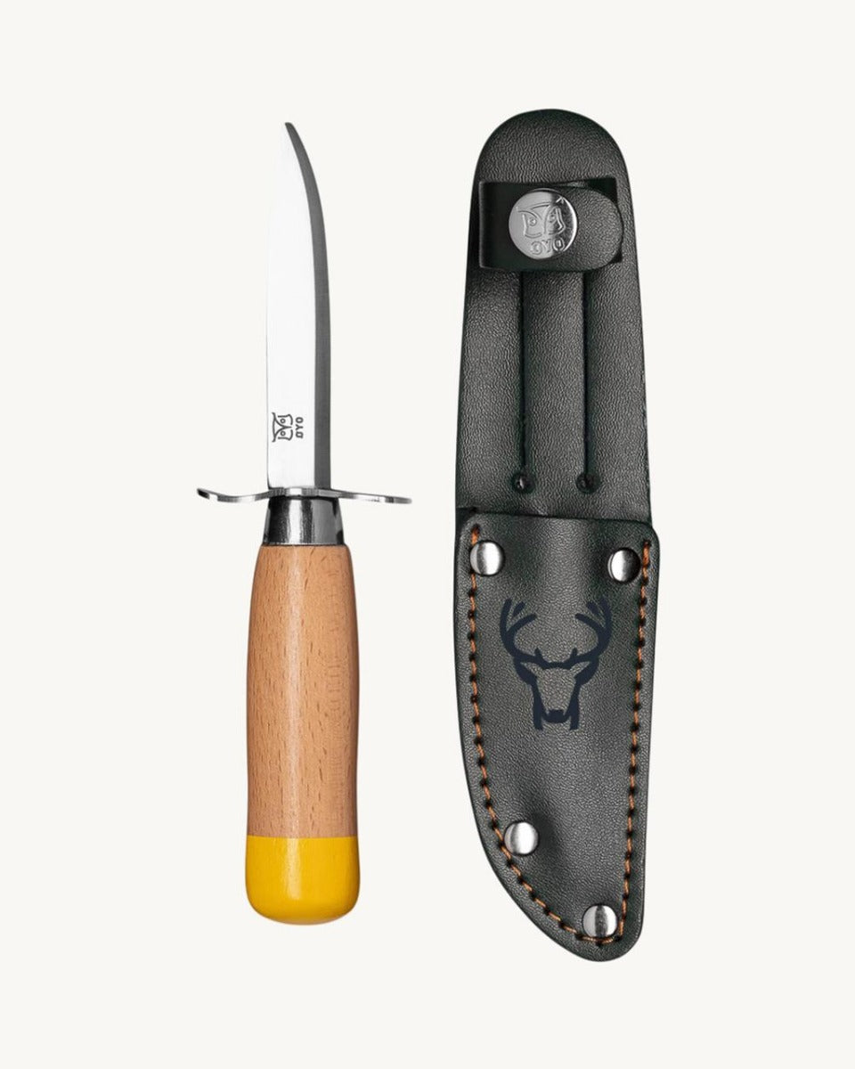 Scoutkniv med etui Grön - Øyo