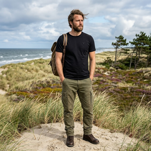 Supima T-shirt Svart – European hunter