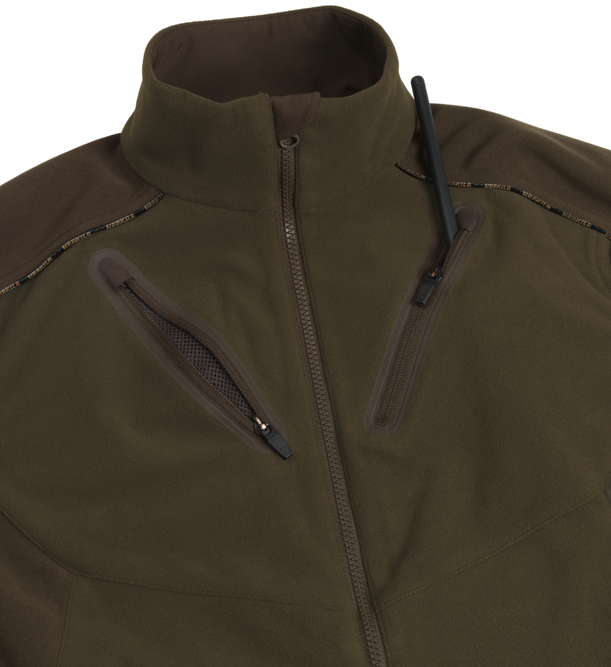 Mountain Hunter fleece jacka Hunting green/Shadow brown - Härkila