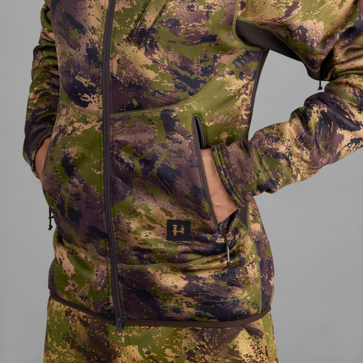 Deer Stalker camo fleecehoodie AXIS MSP®Forest - Härkila
