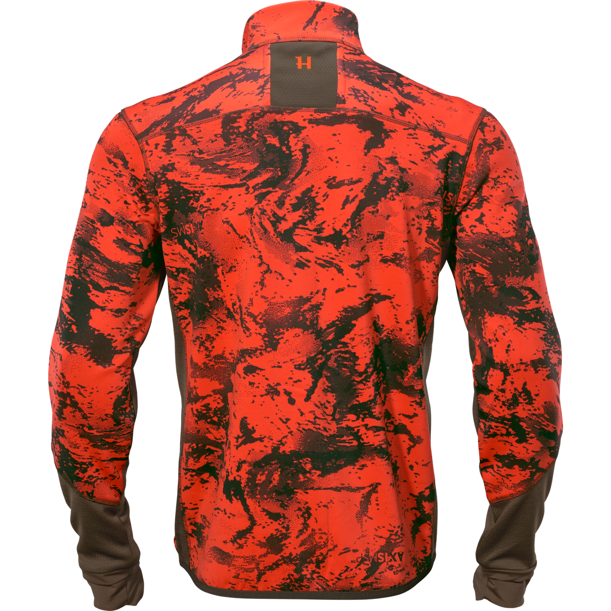 Wildboar Pro kamouflage fleecejacka AXIS MSP®Wildboar Orange/Shadow brown - Härkila