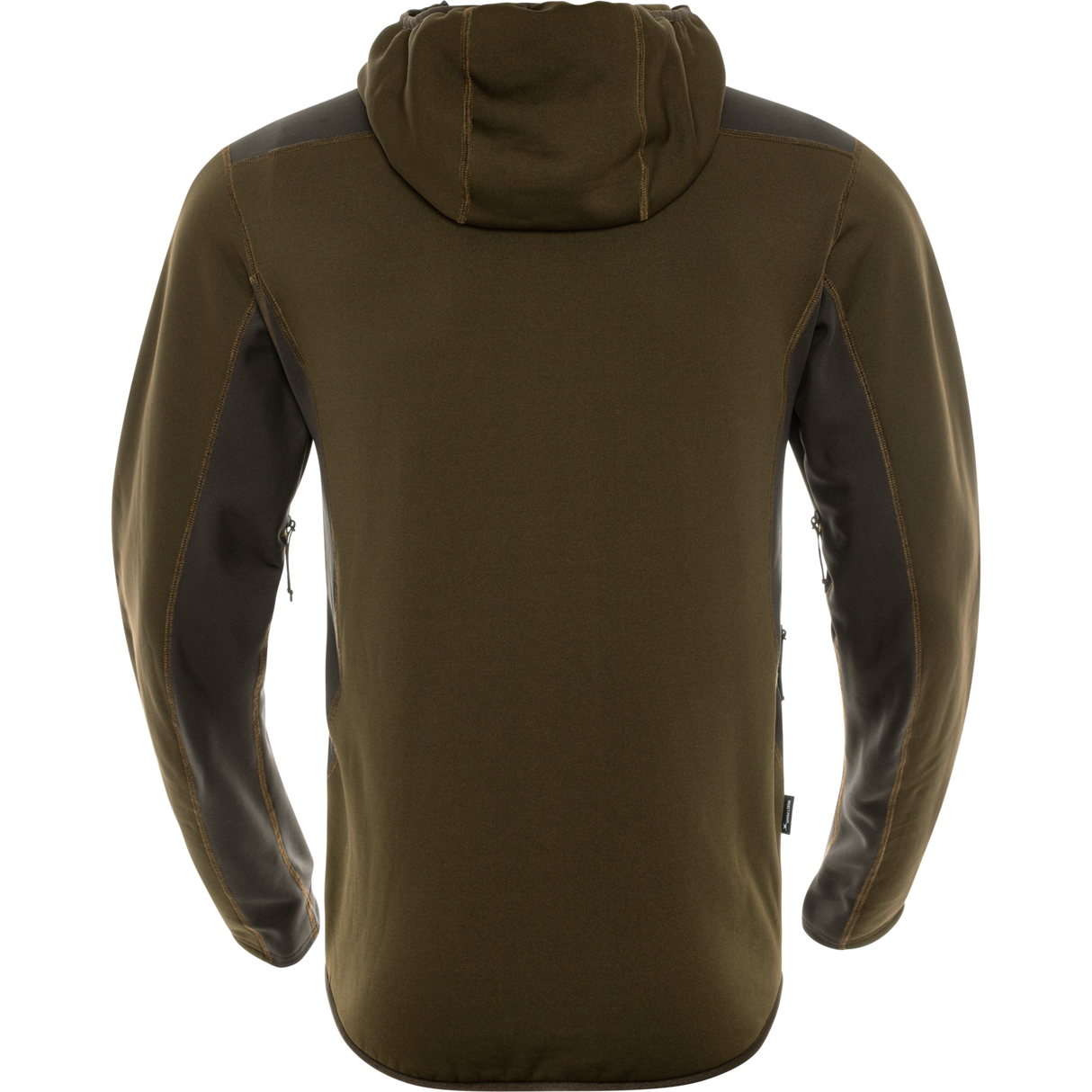 Deer Stalker fleece-hoodie Willow green/Shadow brown - Härkila