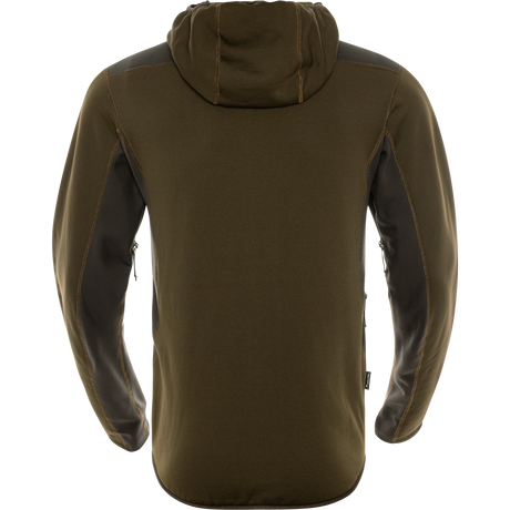 Deer Stalker fleece-hoodie Willow green/Shadow brown - Härkila