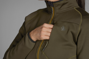 Hawker fleecejacka med hel dragkedja Dam Pine green - Seeland