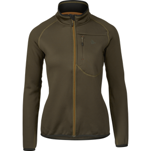 Hawker fleecejacka med hel dragkedja Dam Pine green - Seeland