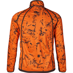 Vantage vändbar fleece Pine green/InVis orange blaze - Seeland