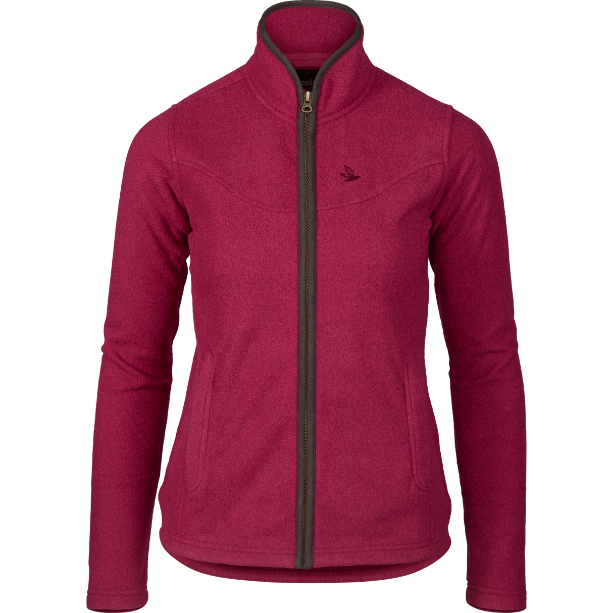 Woodcock Fleece Dam Klassisk burgundy - Seeland