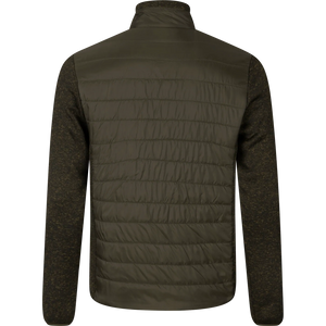 Theo Hybrid Fleece väst Pine green - Seeland