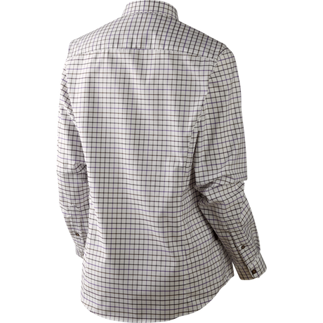 Lancaster Lady L/S skjorta Blackberry check - Härkila