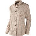 Lancaster Lady L/S skjorta Red check - Härkila